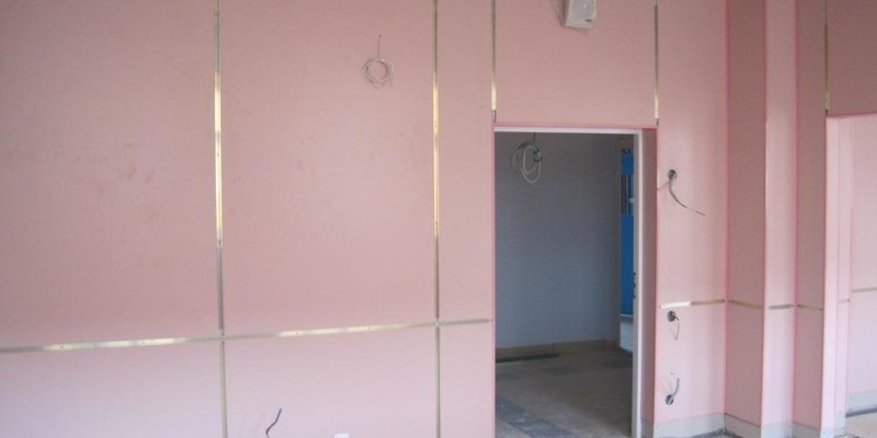 Применение негорючей отделки в Детская травмотология Санкт-Петербург