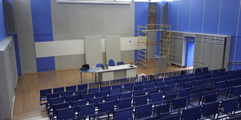 Применение негорючей отделки в Университет г. Санкт-Петербург